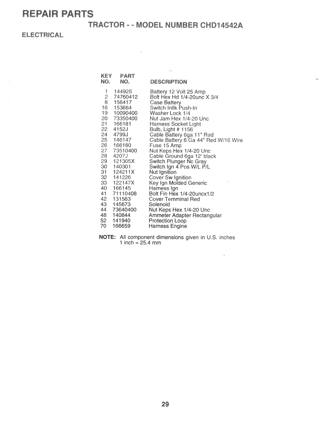 Poulan 168301, CHD14542A manual 