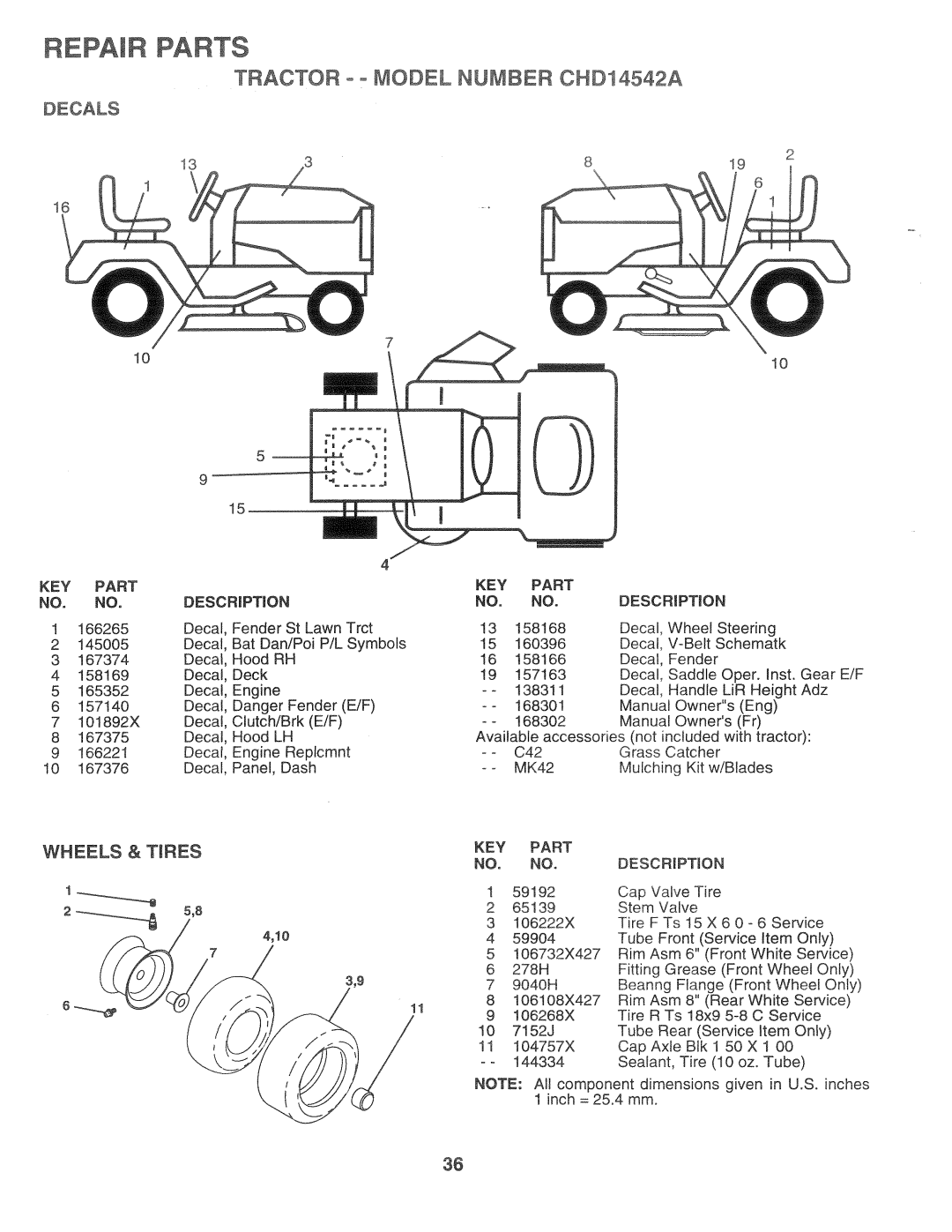 Poulan CHD14542A, 168301 manual 