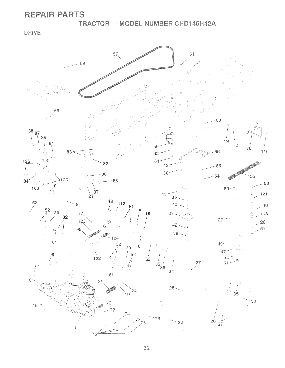 Poulan CHD145H42A, 157257 manual 