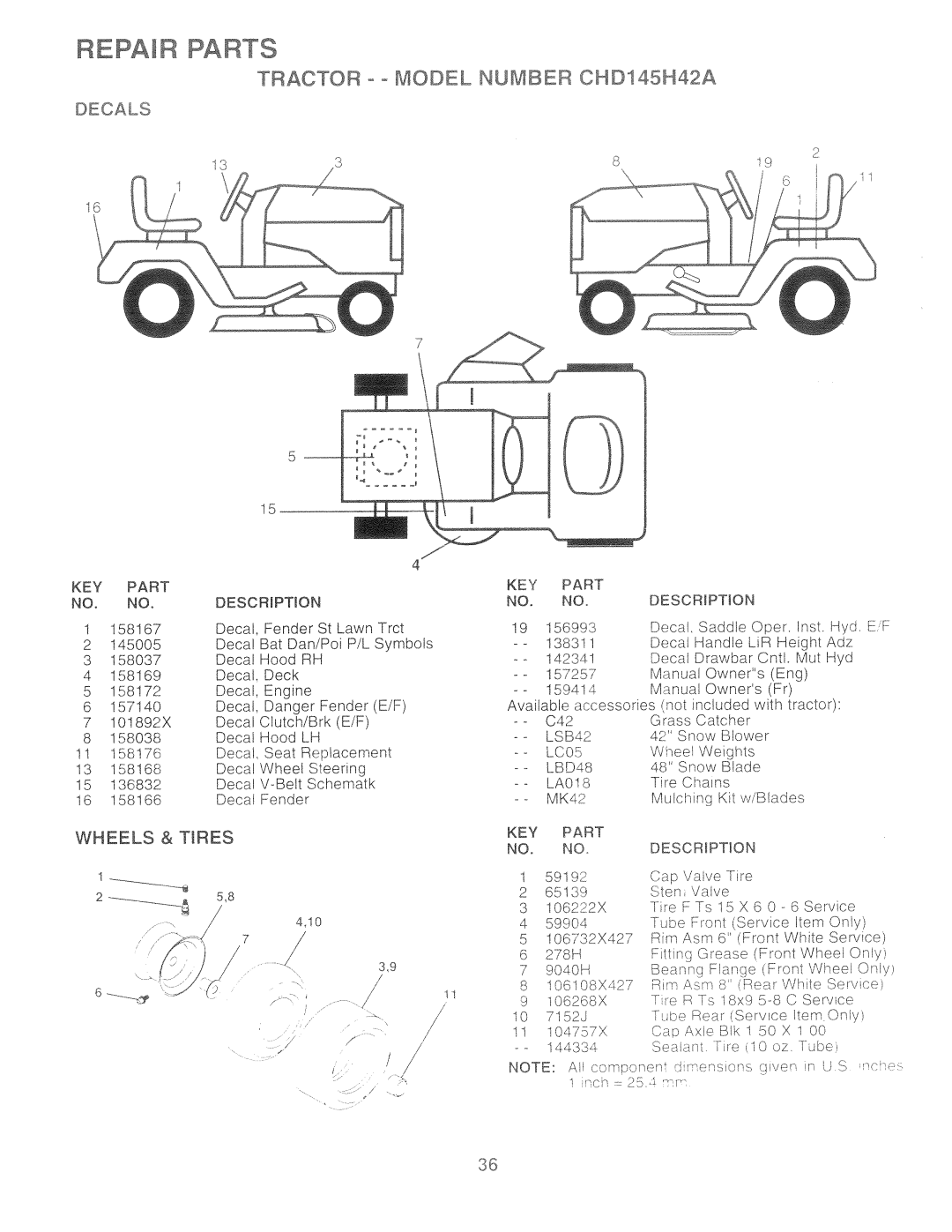 Poulan CHD145H42A, 157257 manual 