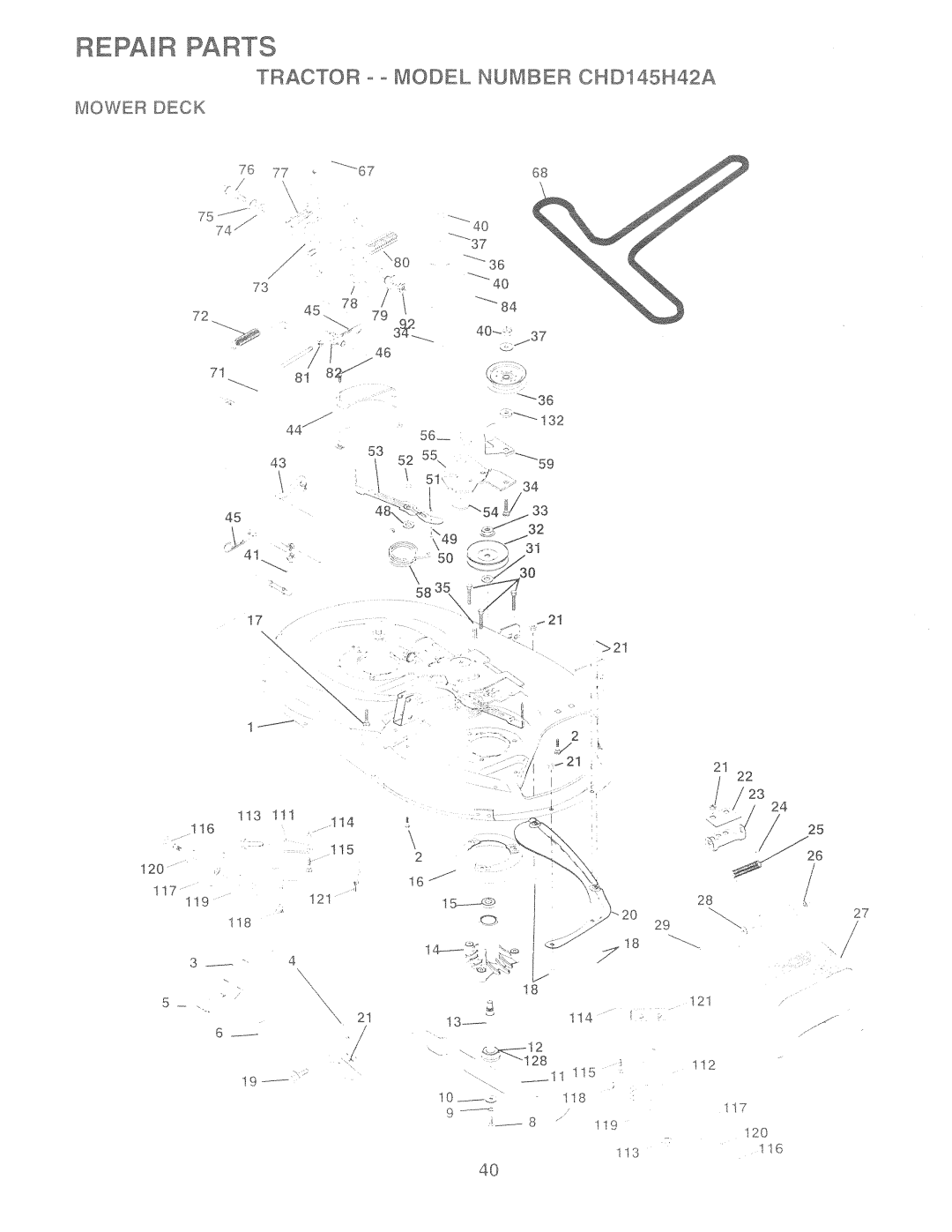 Poulan CHD145H42A, 157257 manual 