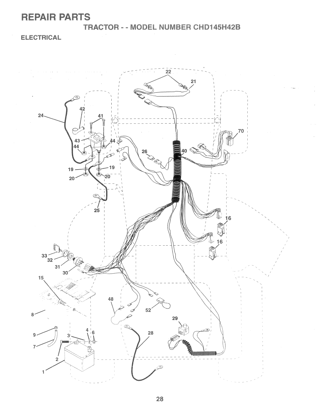 Poulan CHD145H42B, 160886 manual 