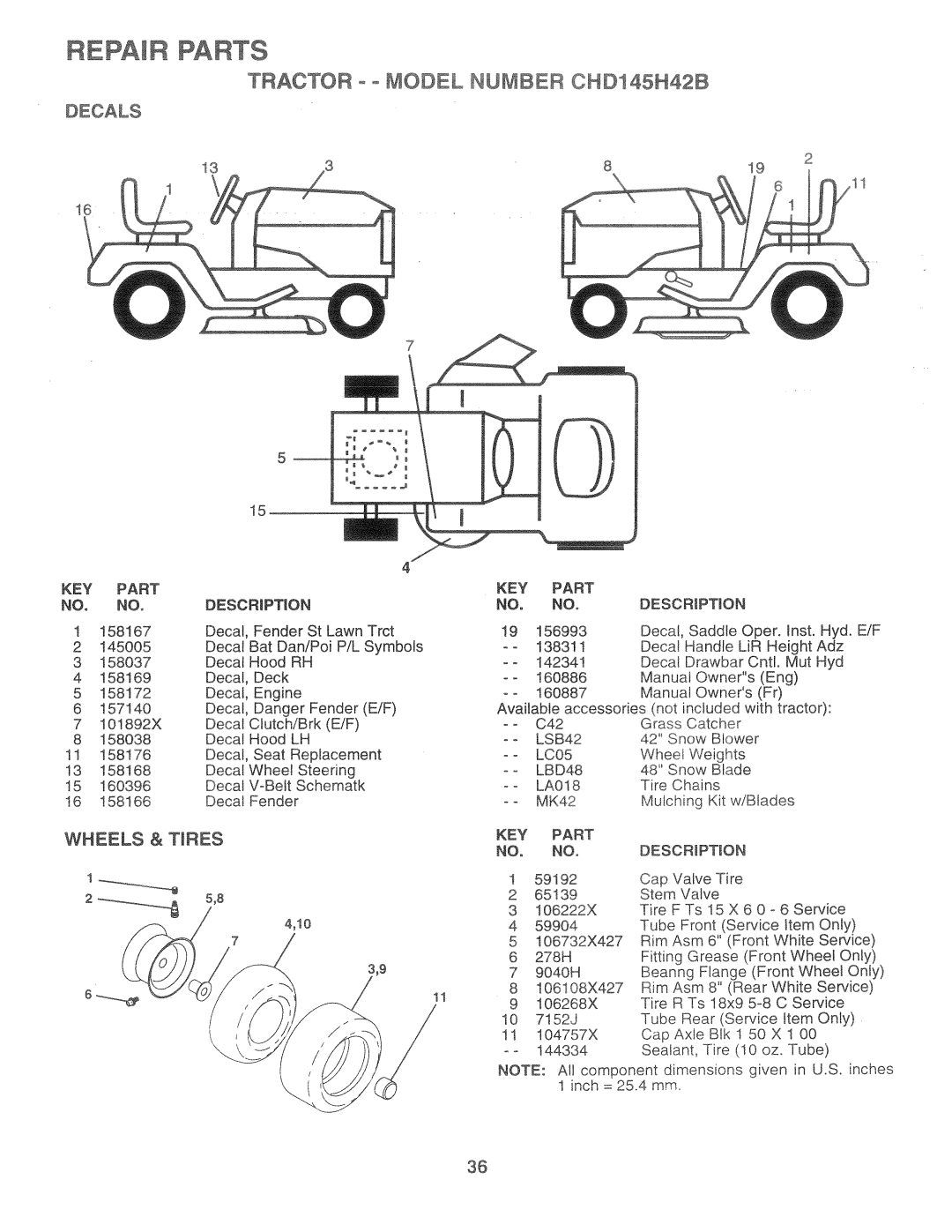 Poulan CHD145H42B, 160886 manual 