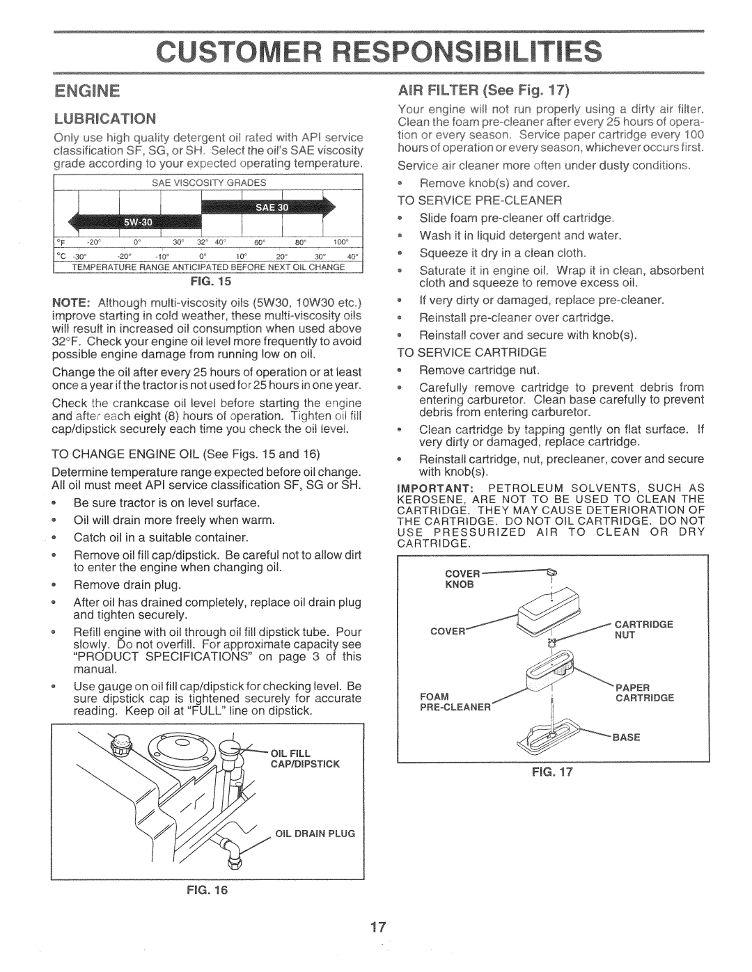 Poulan 163598, CHD145H42C manual 