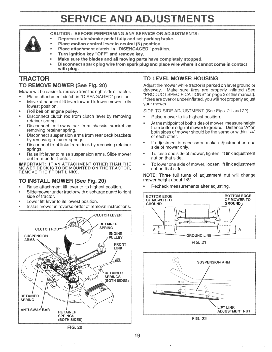 Poulan 163598, CHD145H42C manual 