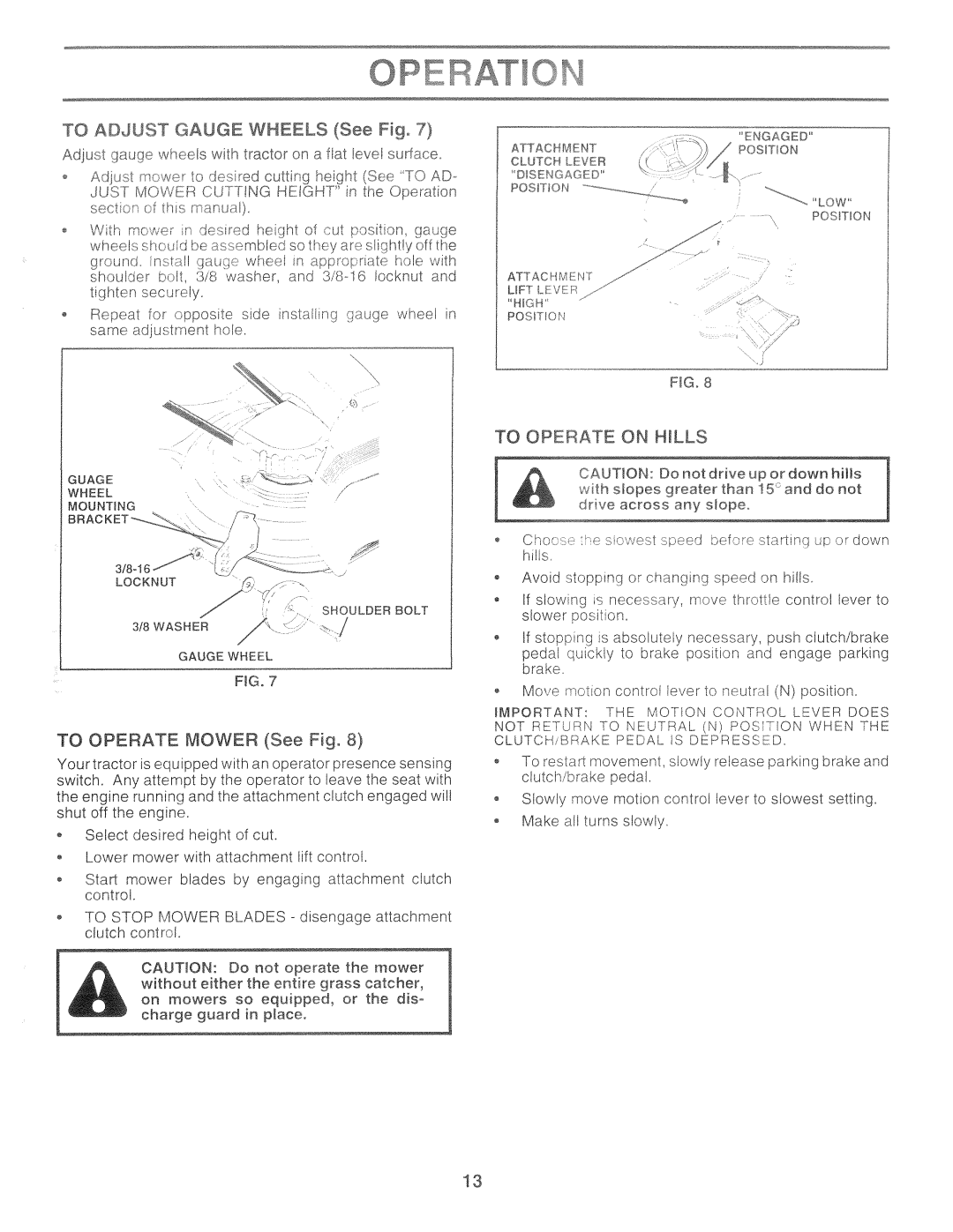 Poulan 159515, CHD185H46A manual 