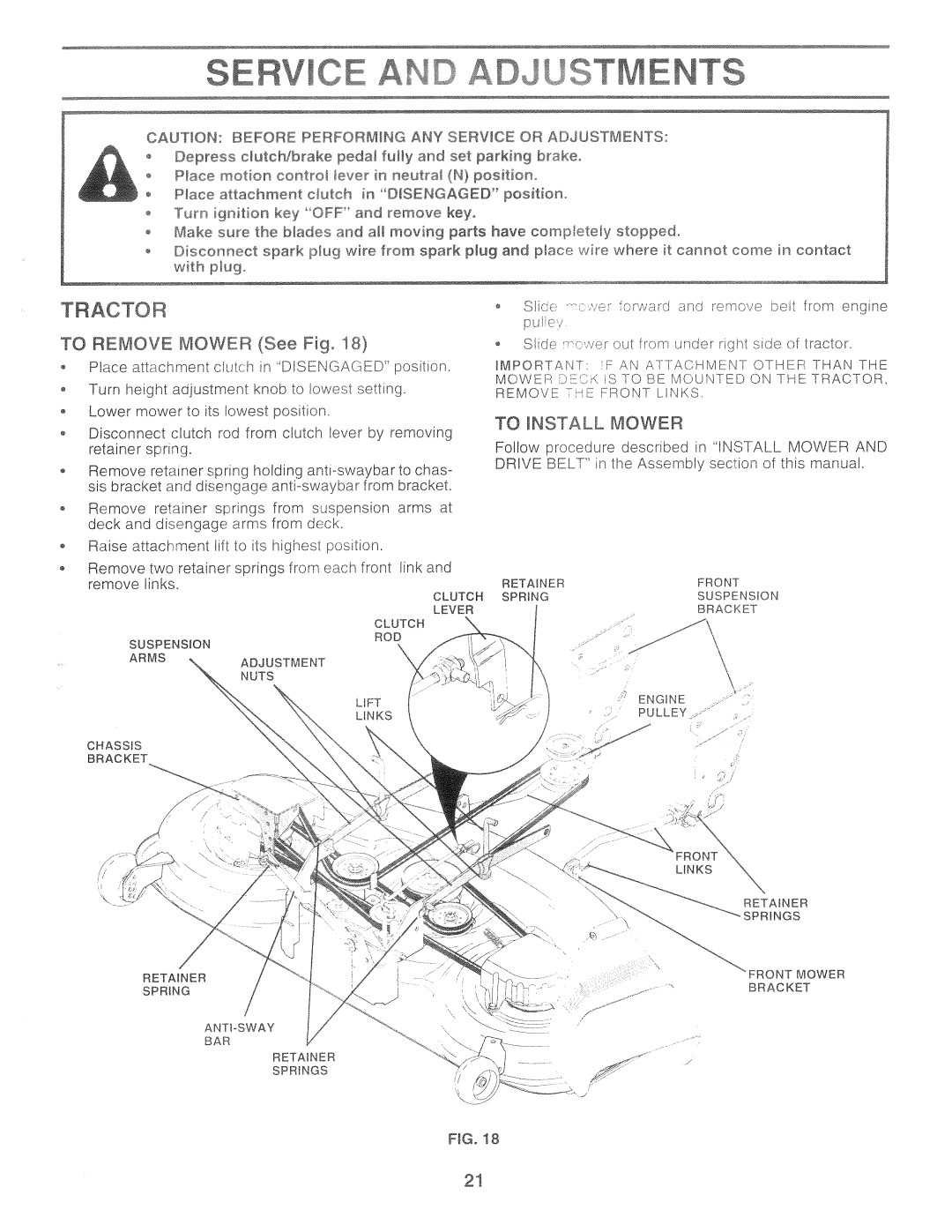 Poulan 159515, CHD185H46A manual 