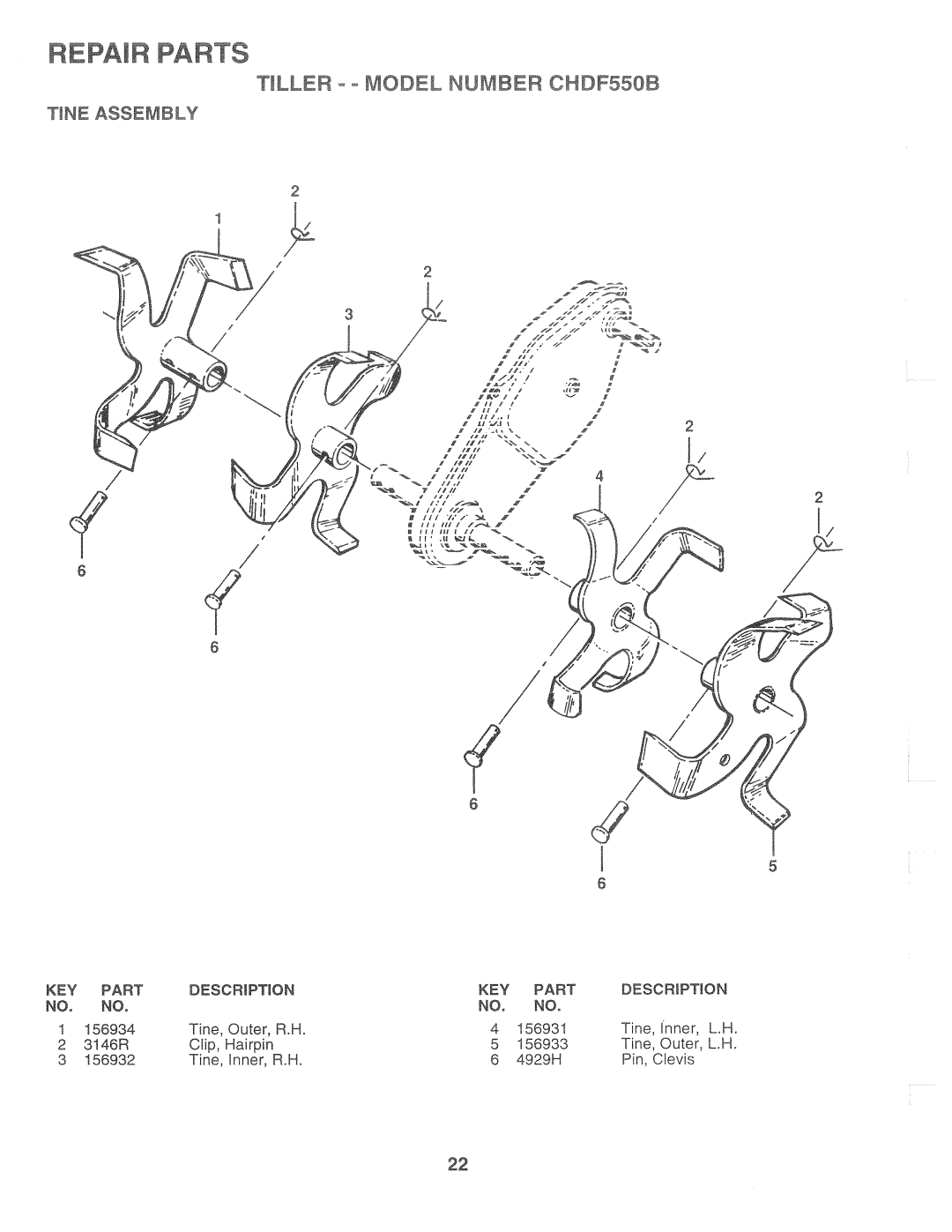 Poulan CHDF550B, 161679 manual 