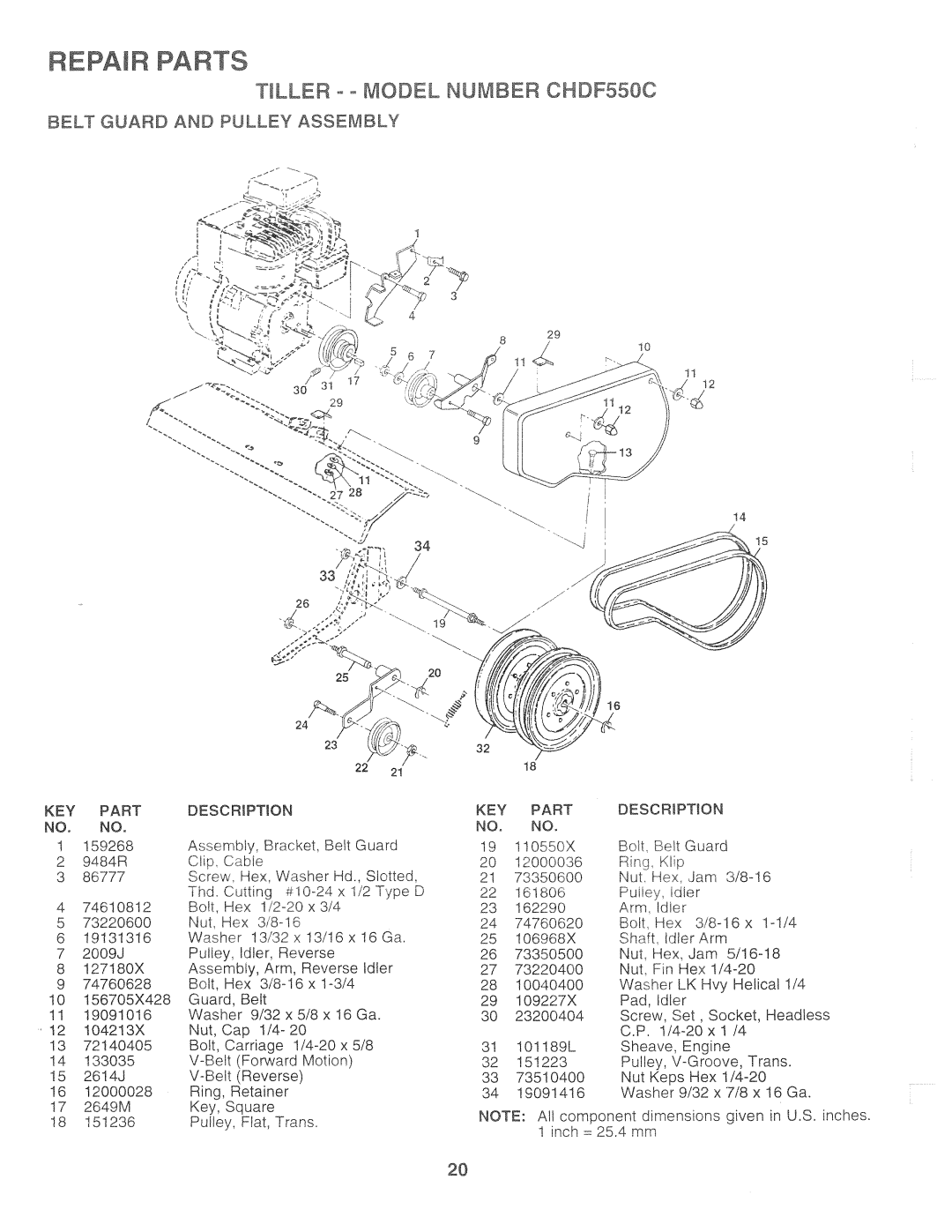 Poulan CHDF550C, 163760 manual 