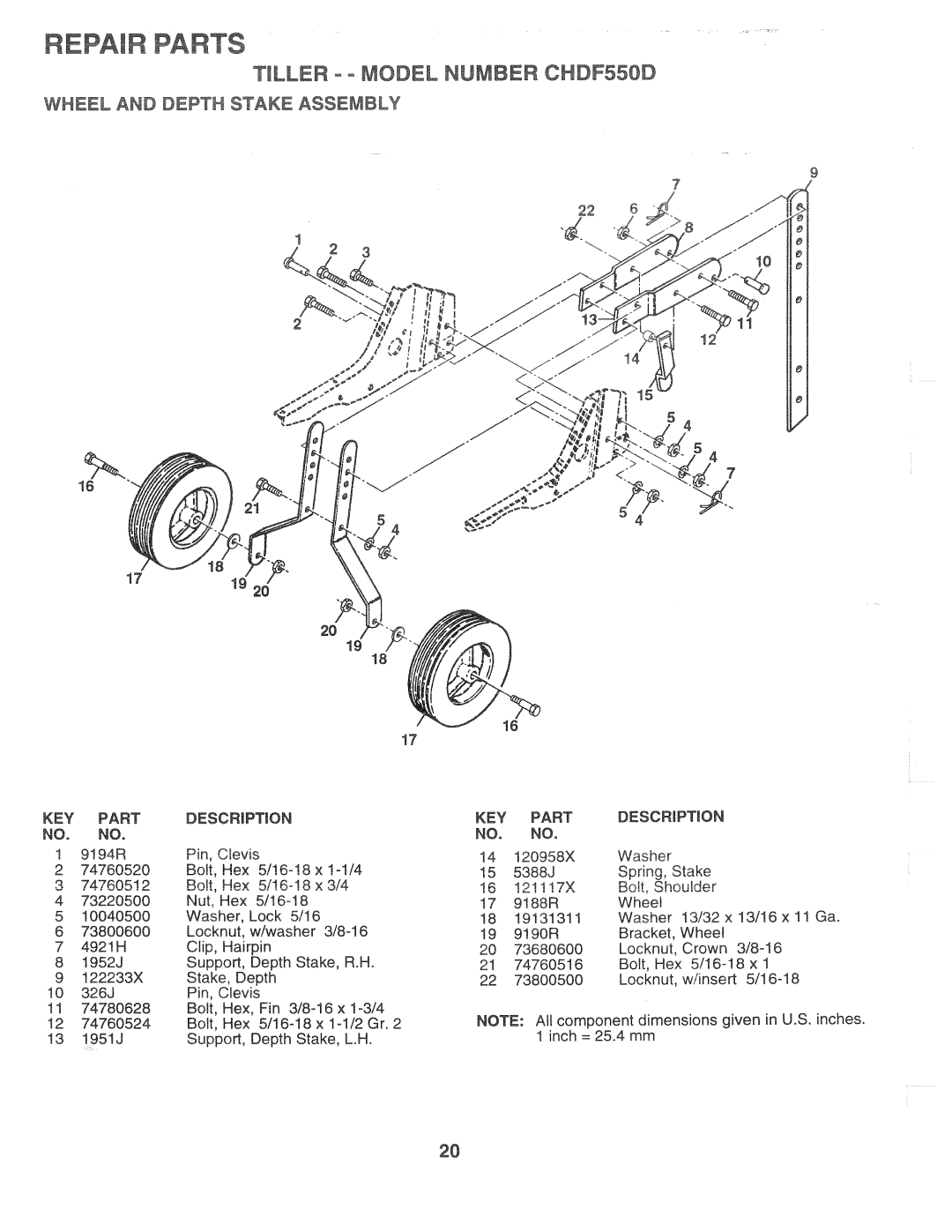 Poulan CHDF550D, 164784 manual 