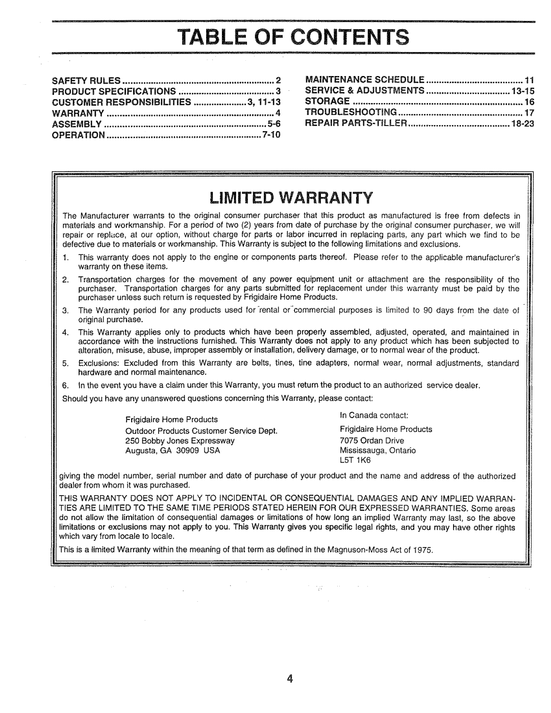 Poulan CHDF550E, 168493 manual 