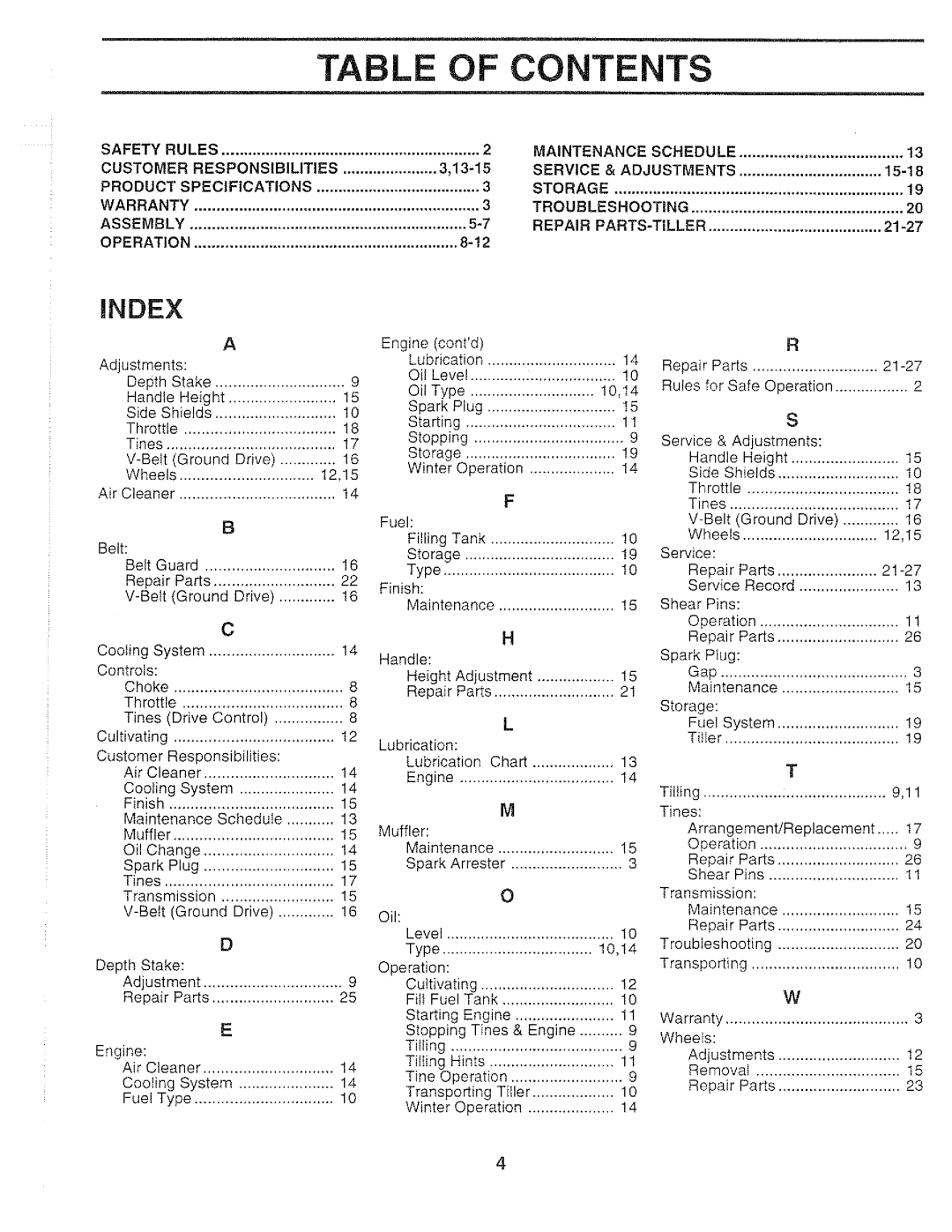 Poulan CHDR500A, 159399 manual 