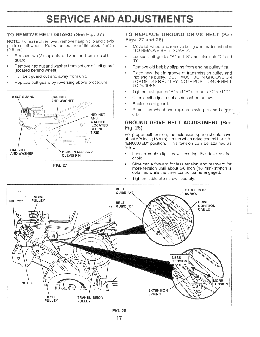 Poulan 163782, CHDR500B manual 