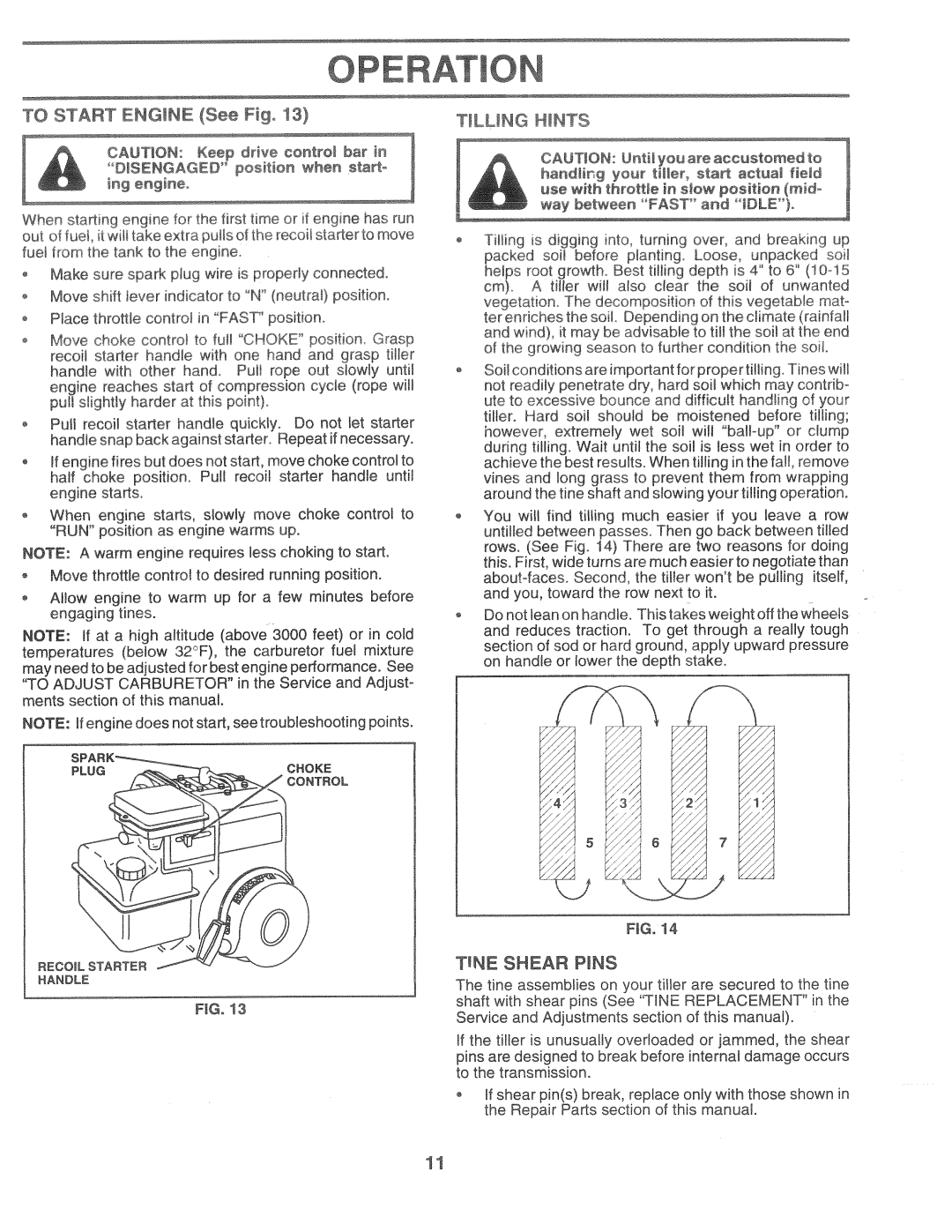 Poulan 164744, CHDR500C manual 