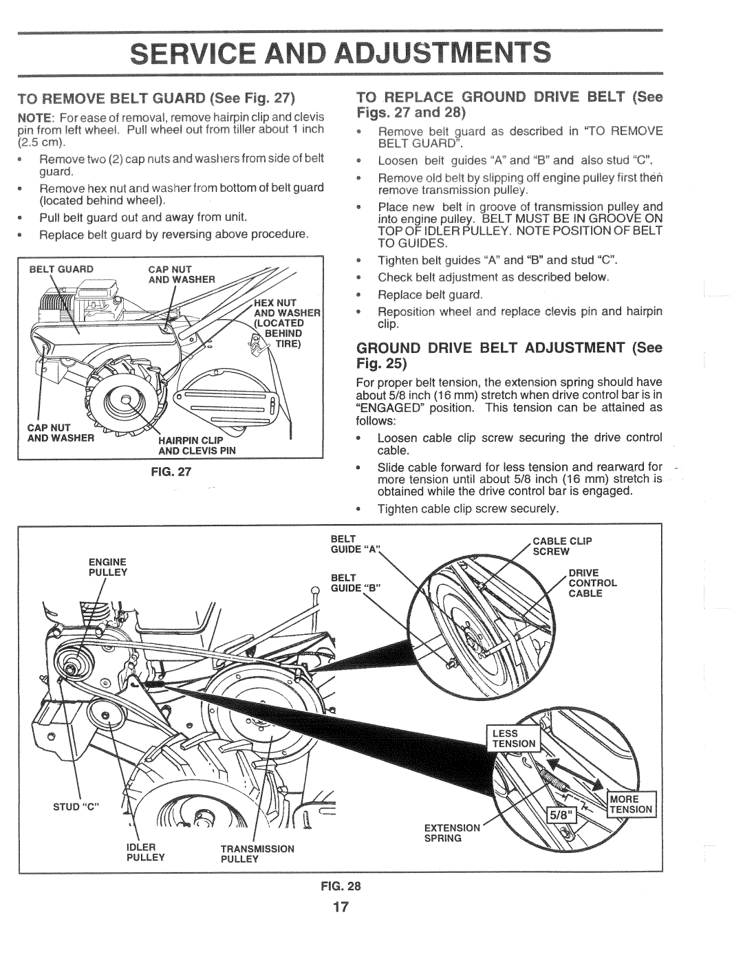 Poulan 164744, CHDR500C manual 