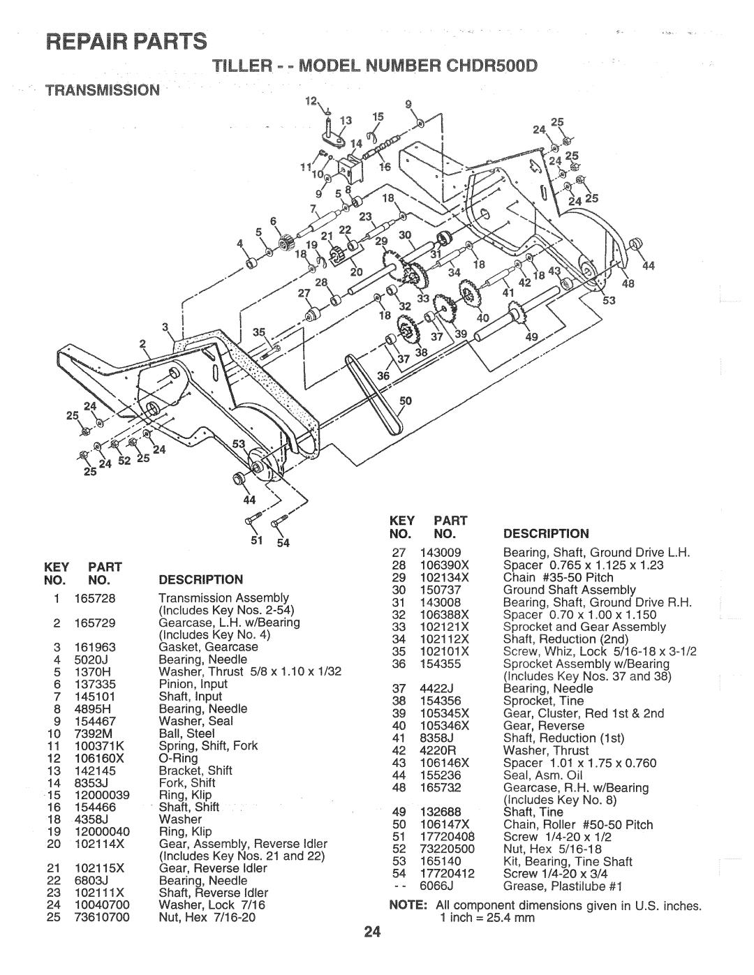 Poulan CHDR500D, 168499 manual 