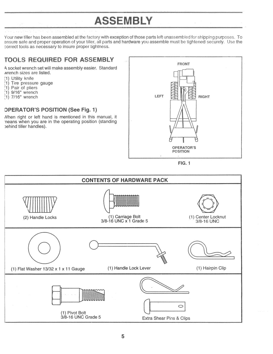 Poulan 168499, CHDR500D manual 