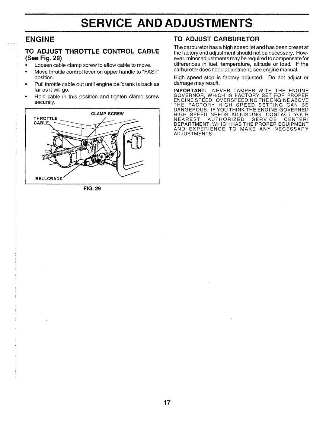 Poulan 174222, CHDR500E manual 