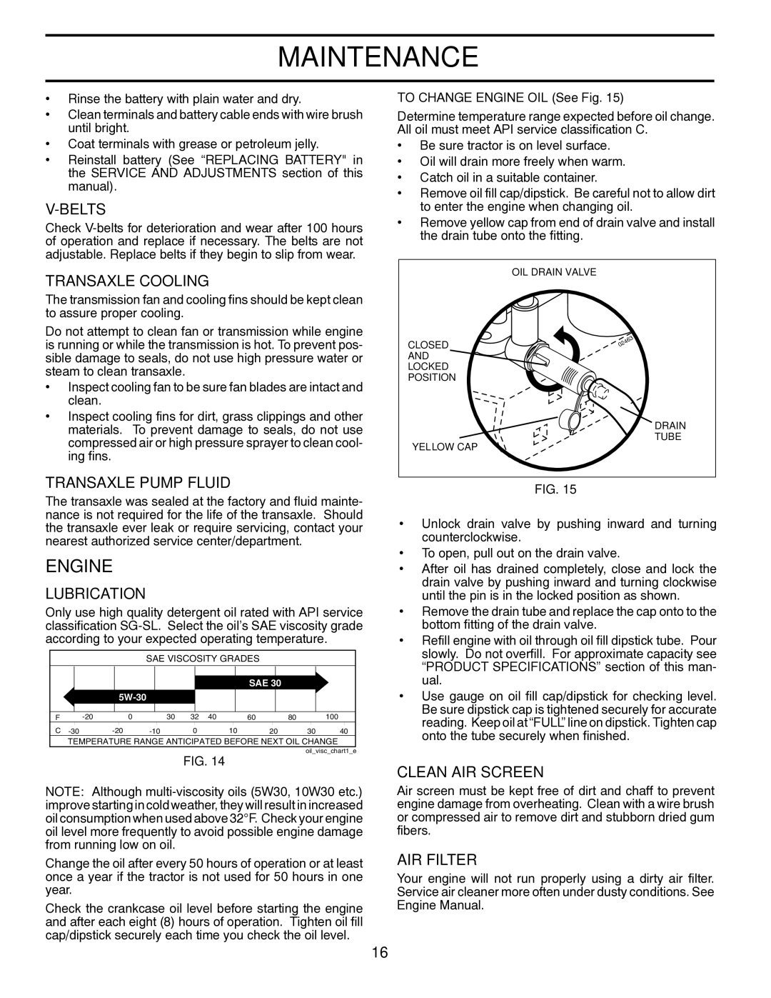 Poulan CO20H46YT manual Engine 