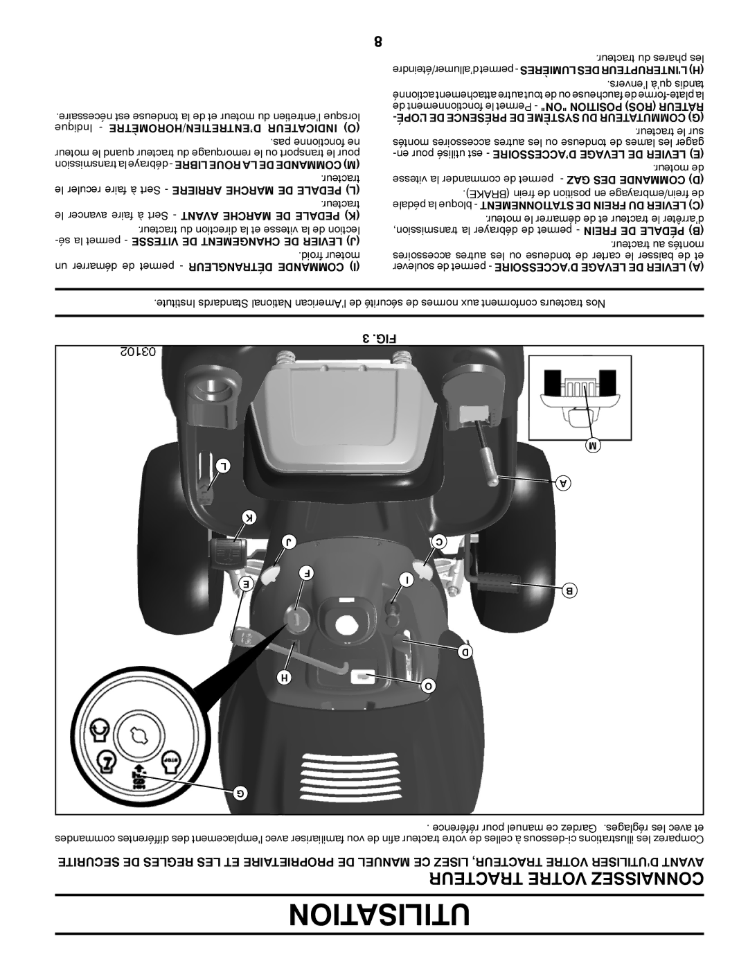 Poulan CO20H46YT manual Froid moteur un démarrer de permet Détrangleur Commande 