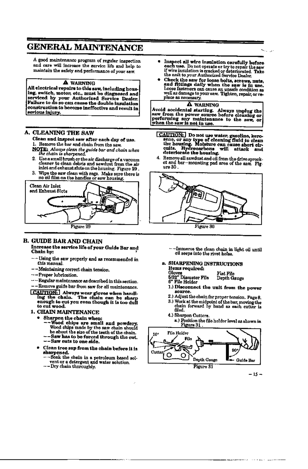 Poulan EL-14, EL-16, 1420-952801952, 1425 manual 