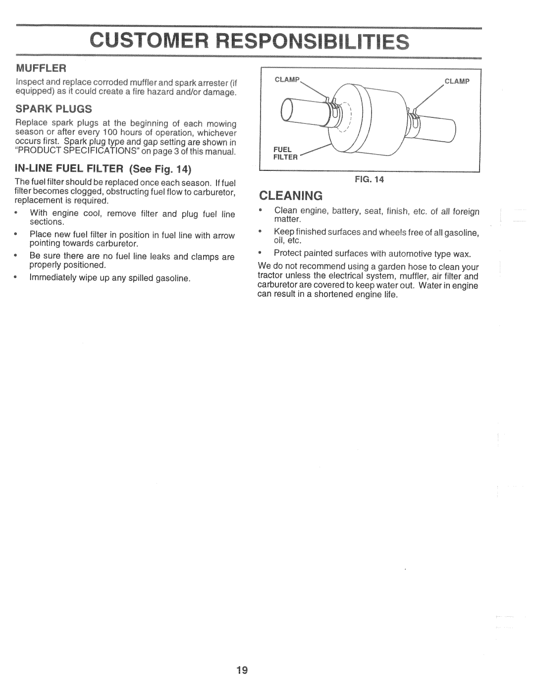 Poulan 168191, HD14542B manual 