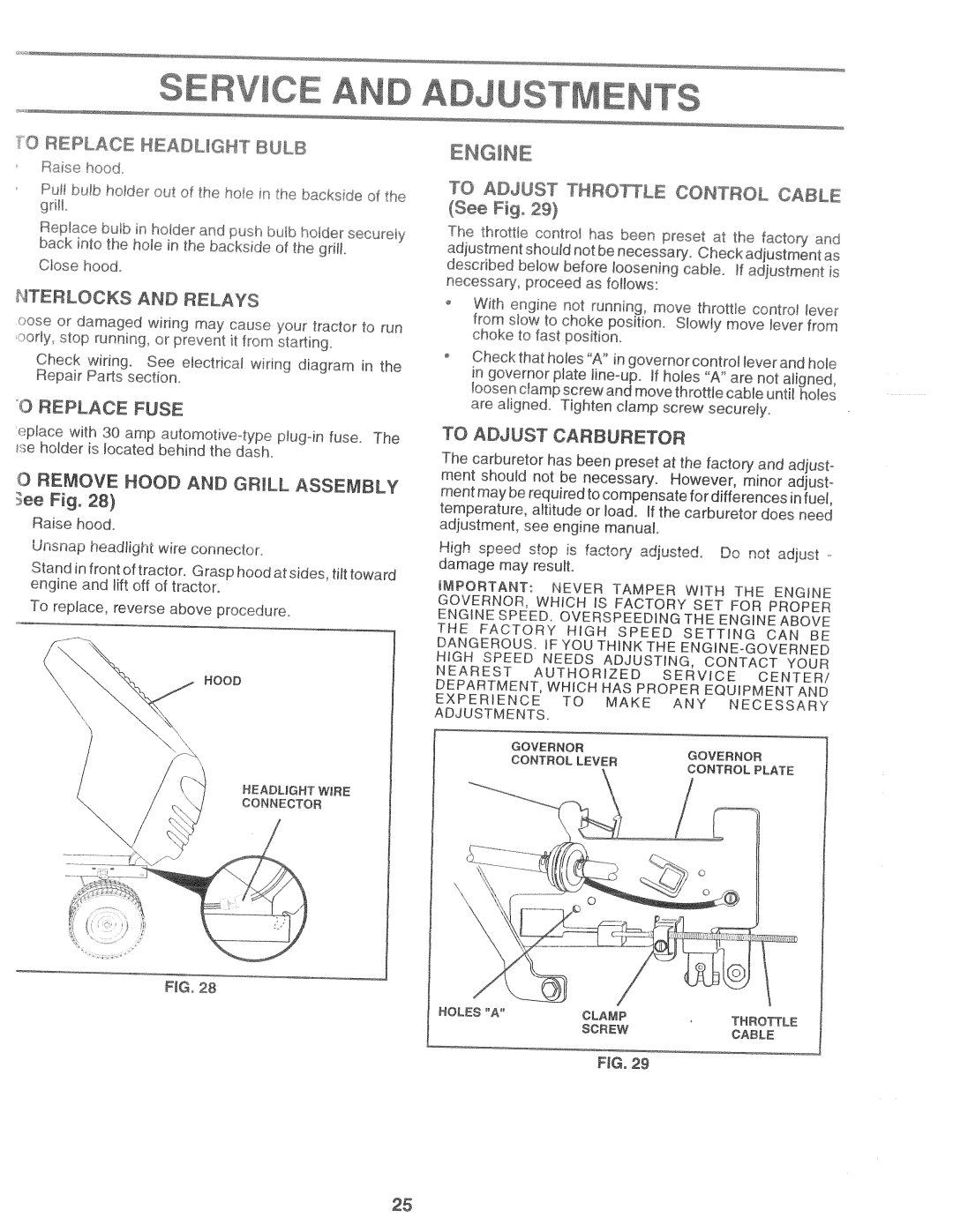 Poulan 168191, HD14542B manual 