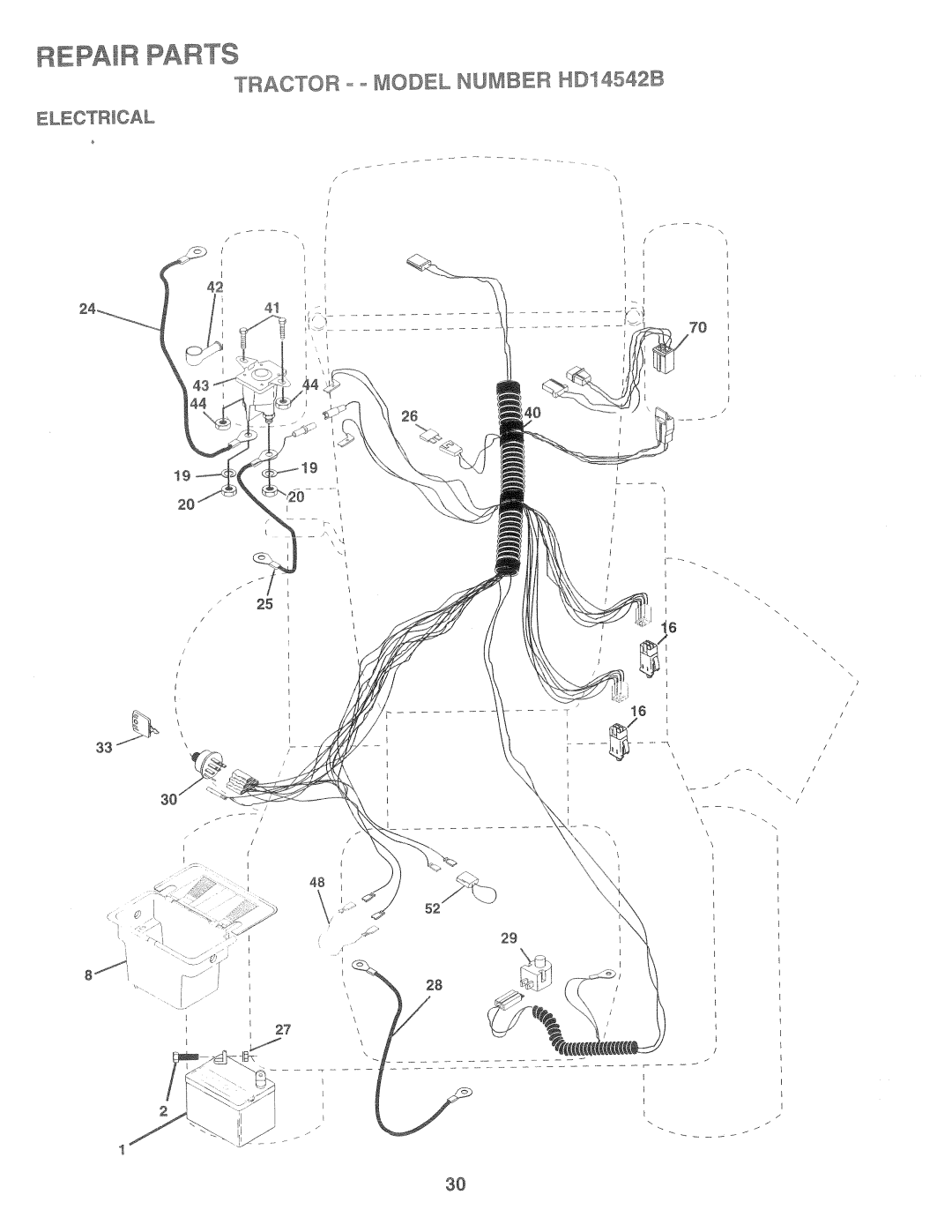 Poulan HD14542B, 168191 manual 