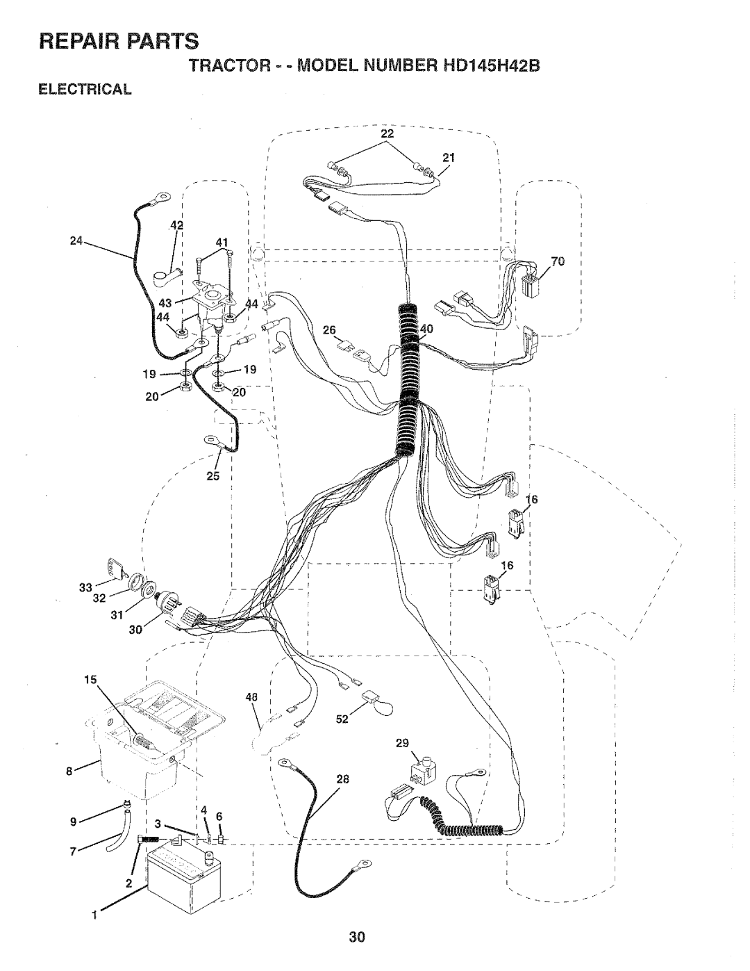 Poulan HD145H42B, 159699 manual 