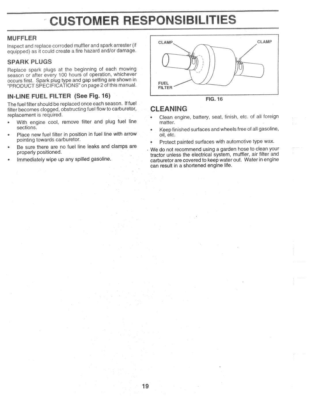 Poulan 160464, HD145H42E manual 