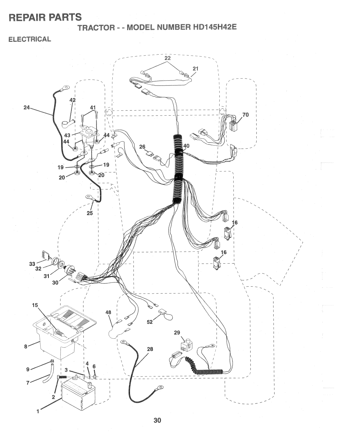 Poulan HD145H42E, 160464 manual 