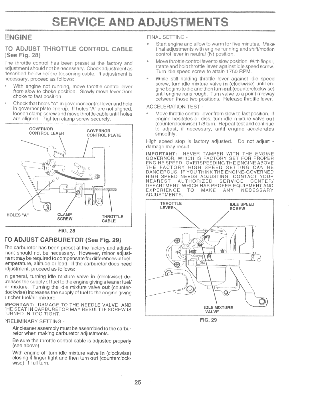 Poulan 161491, HD145H42F manual 