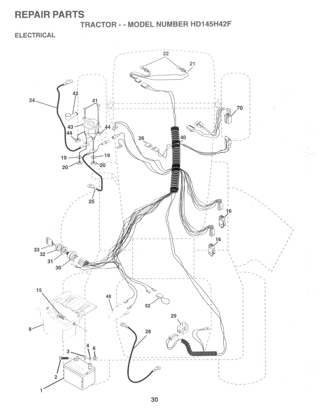 Poulan HD145H42F, 161491 manual 