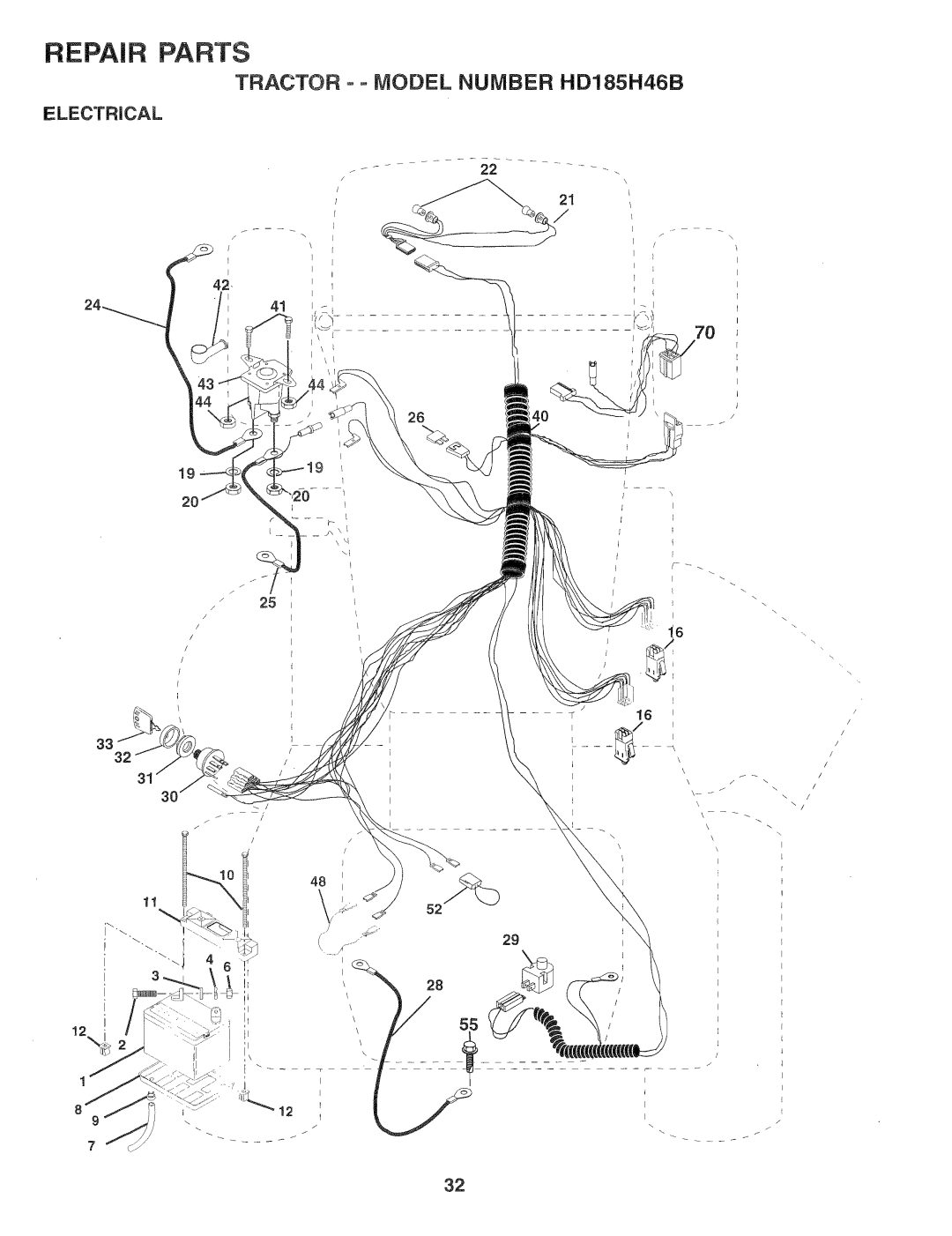 Poulan HD185H46B, 159759 manual 