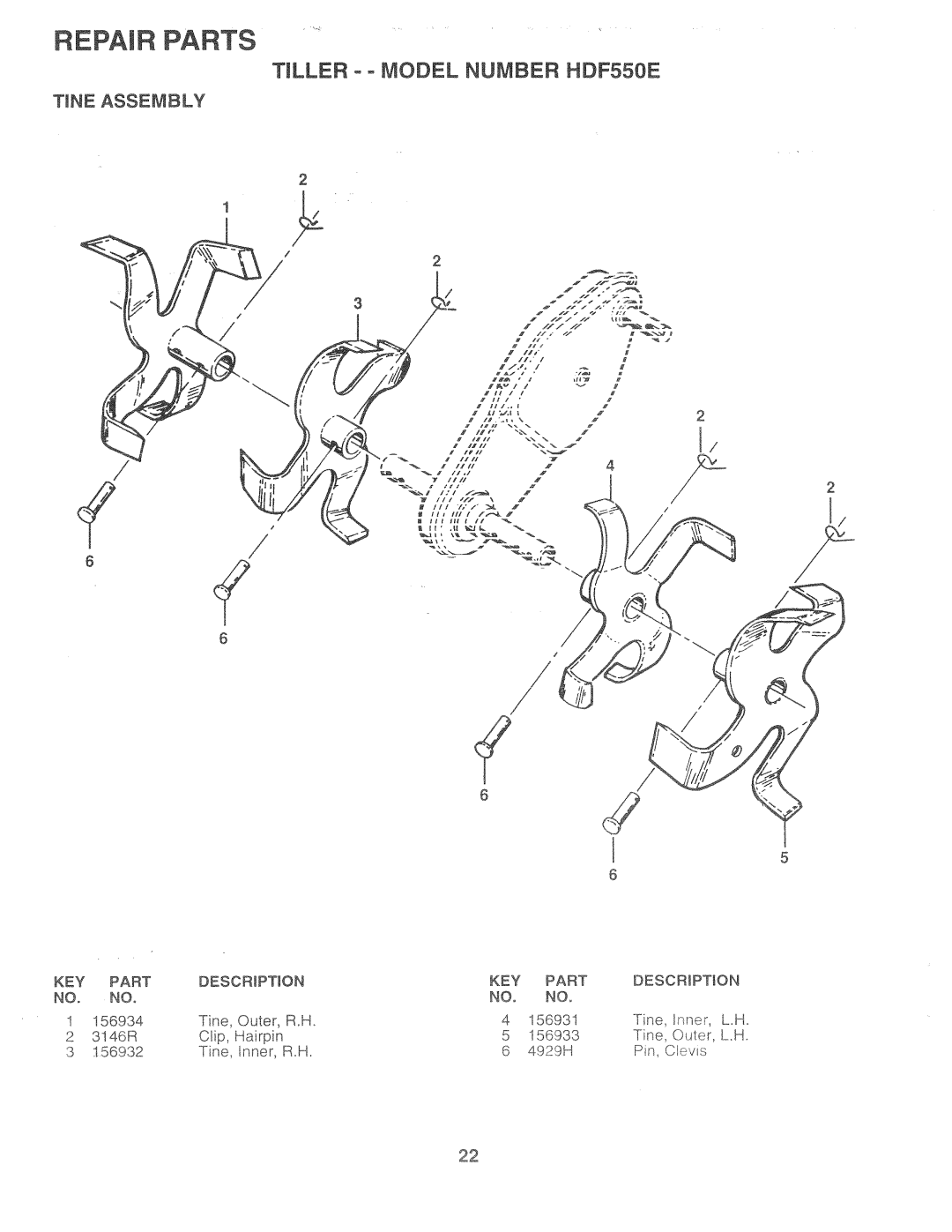 Poulan HDF550E, 161673 manual 