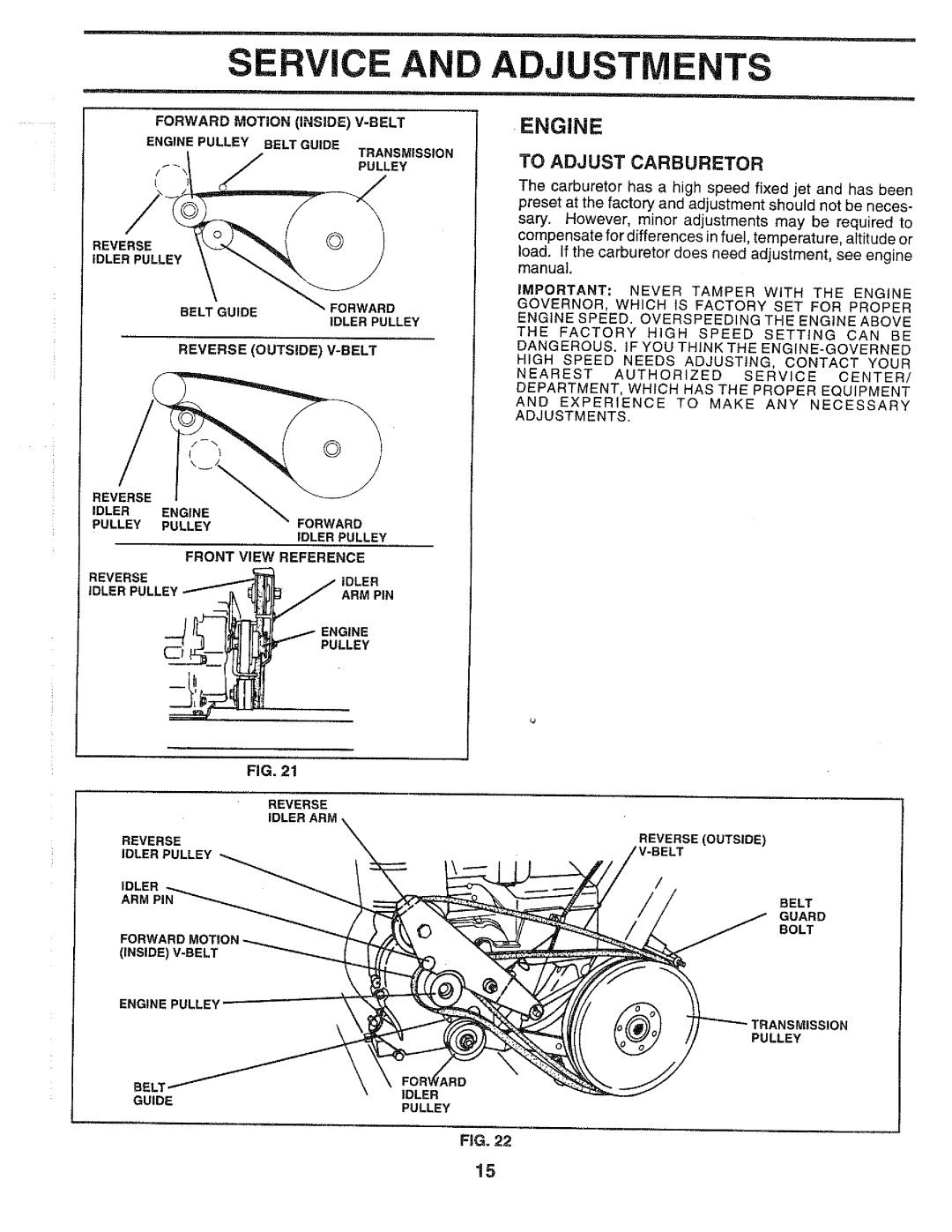 Poulan 164778, HDF550G manual 