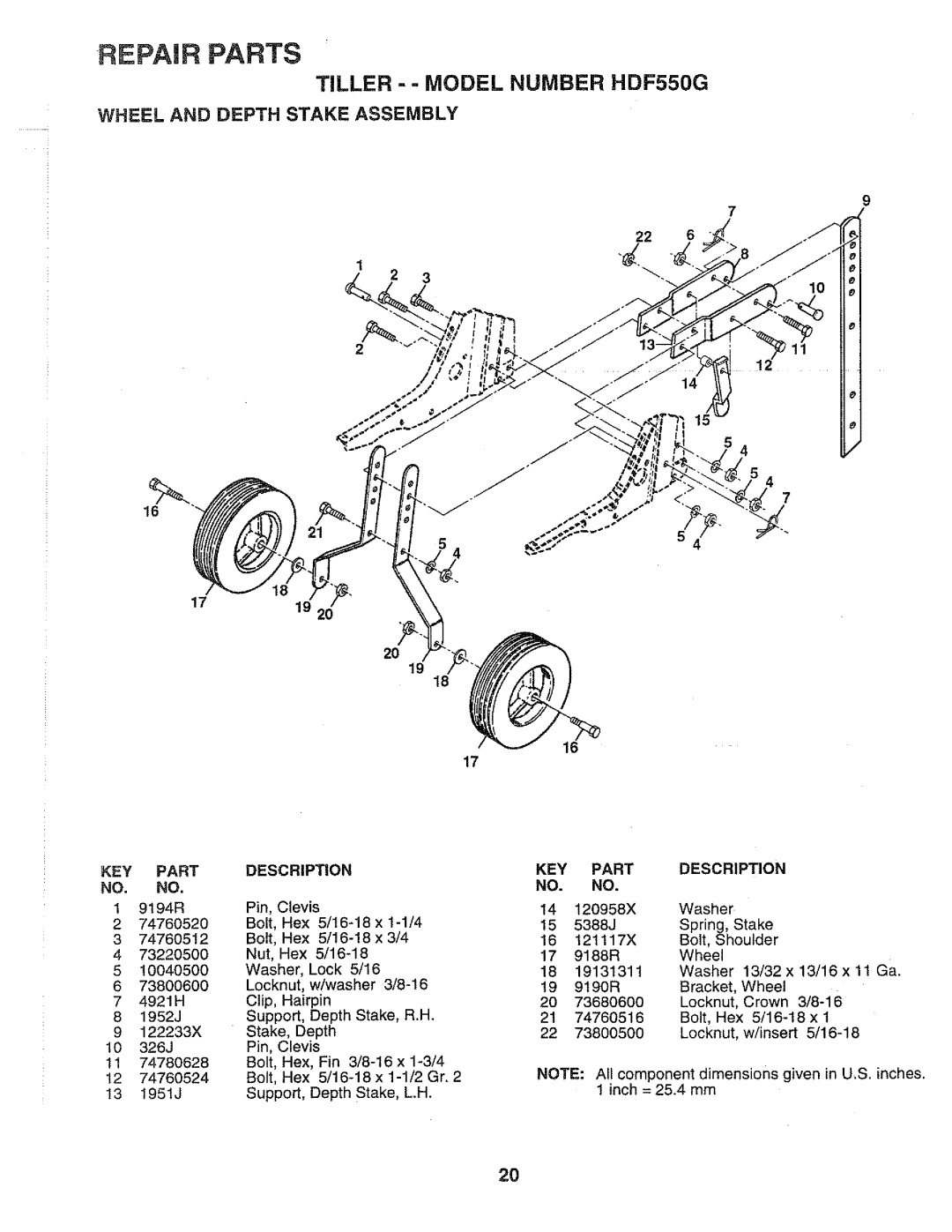 Poulan HDF550G, 164778 manual 