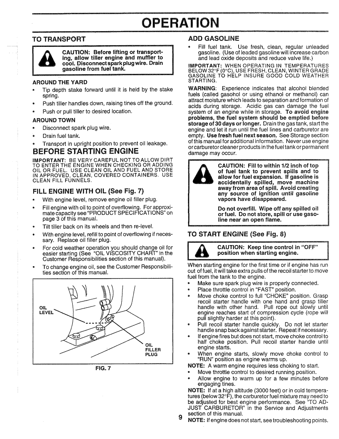 Poulan 164778, HDF550G manual 