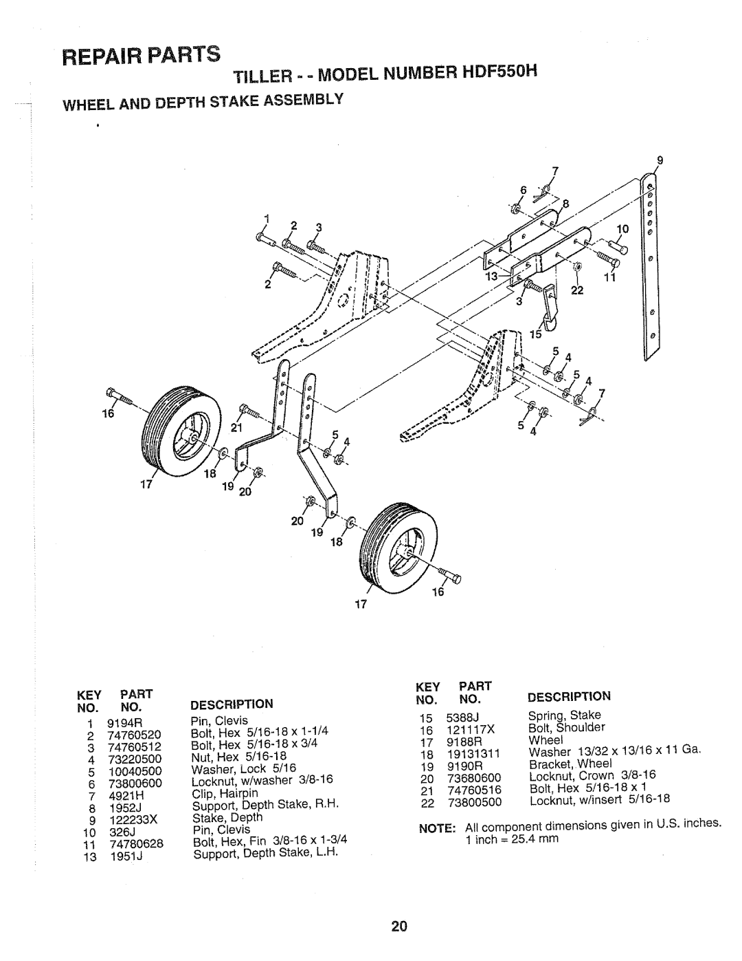 Poulan HDF550H, 167575 manual 