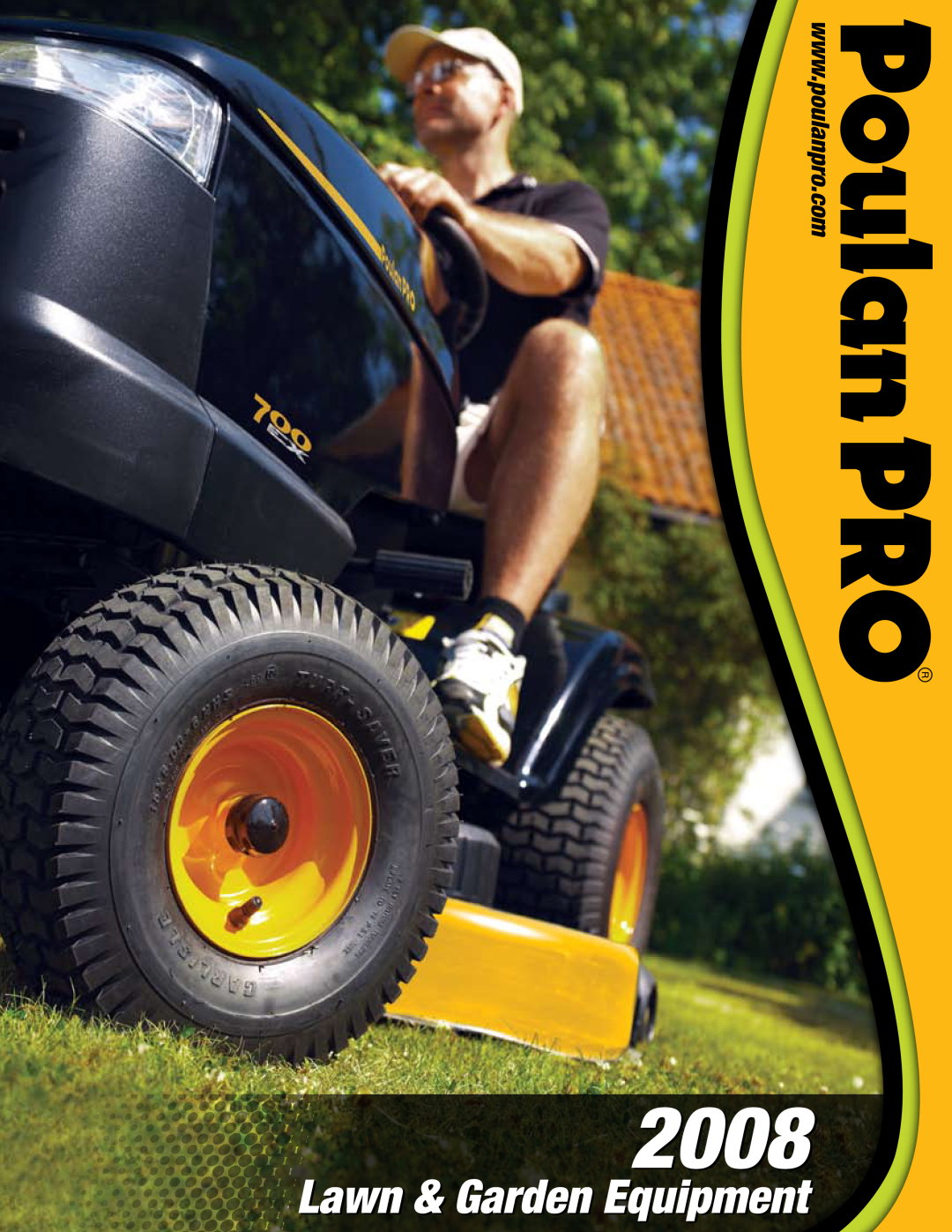 Poulan Lawn & Garden Tractor manual 2008, Lawn & Garden Equipment 