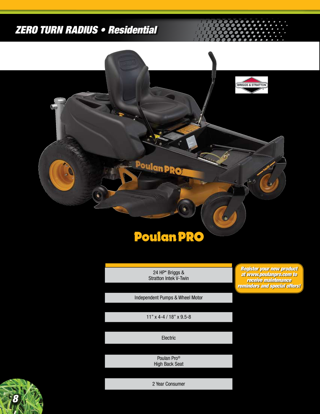 Poulan Lawn & Garden Tractor ZERO TURN RADIUS Residential, 925ZX, Zero Turn Mower, Lawn & Garden Equipment, 968999516 