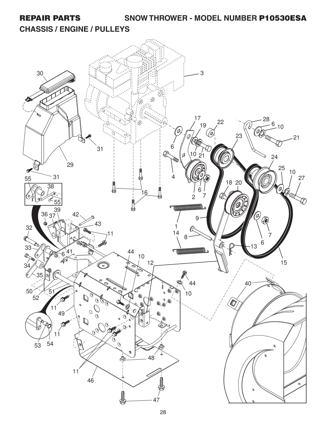 Poulan P10530ESA owner manual 