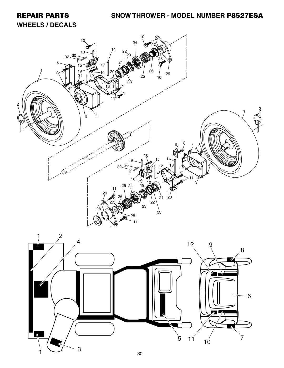 Poulan P8527ESA owner manual 