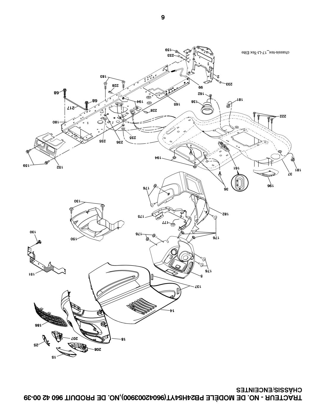 Poulan PB24TH54YT manual 228 194 