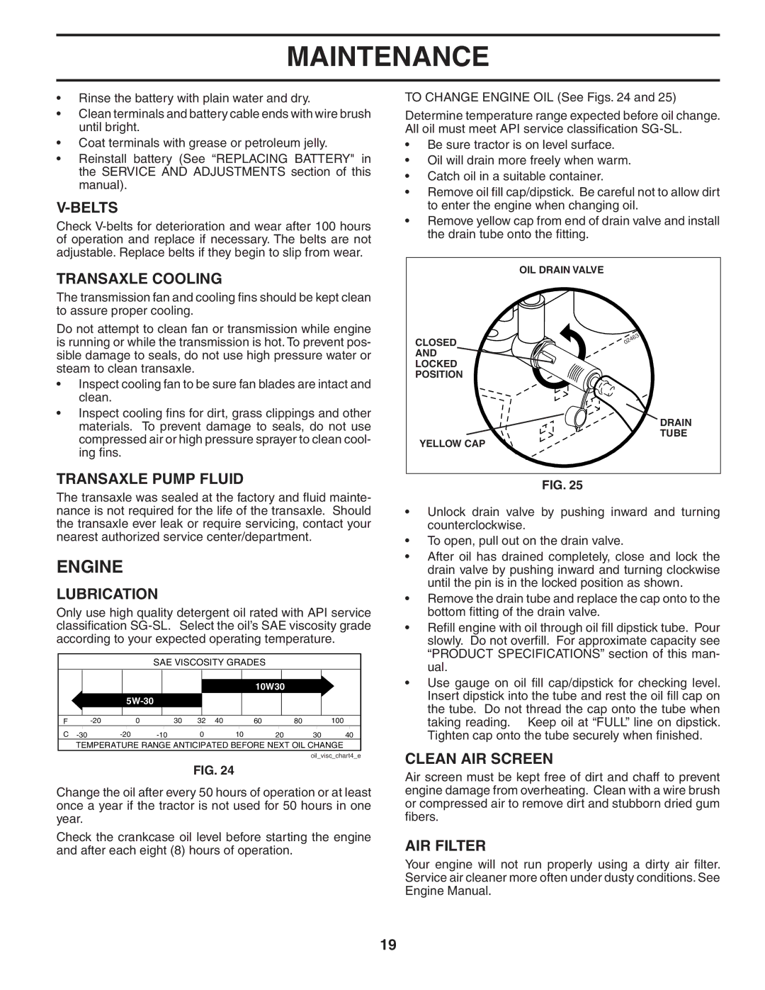 Poulan PBGTGE manual Engine 