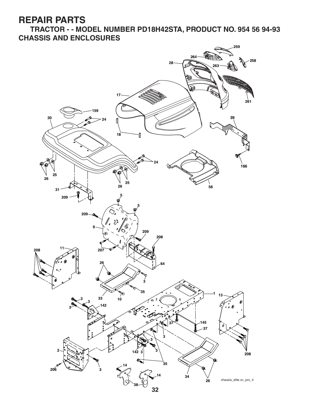 Poulan PD18H42STA owner manual 159 