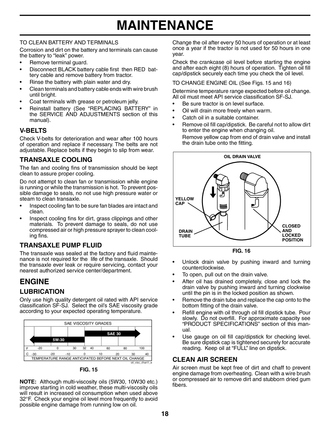 Poulan PDGT26H48A owner manual Engine 