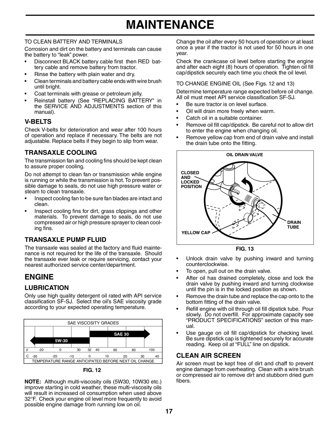 Poulan PO18H42STA manual Engine 