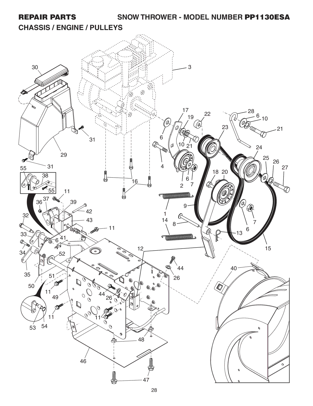 Poulan PP1130ESA owner manual 11 6 3452 