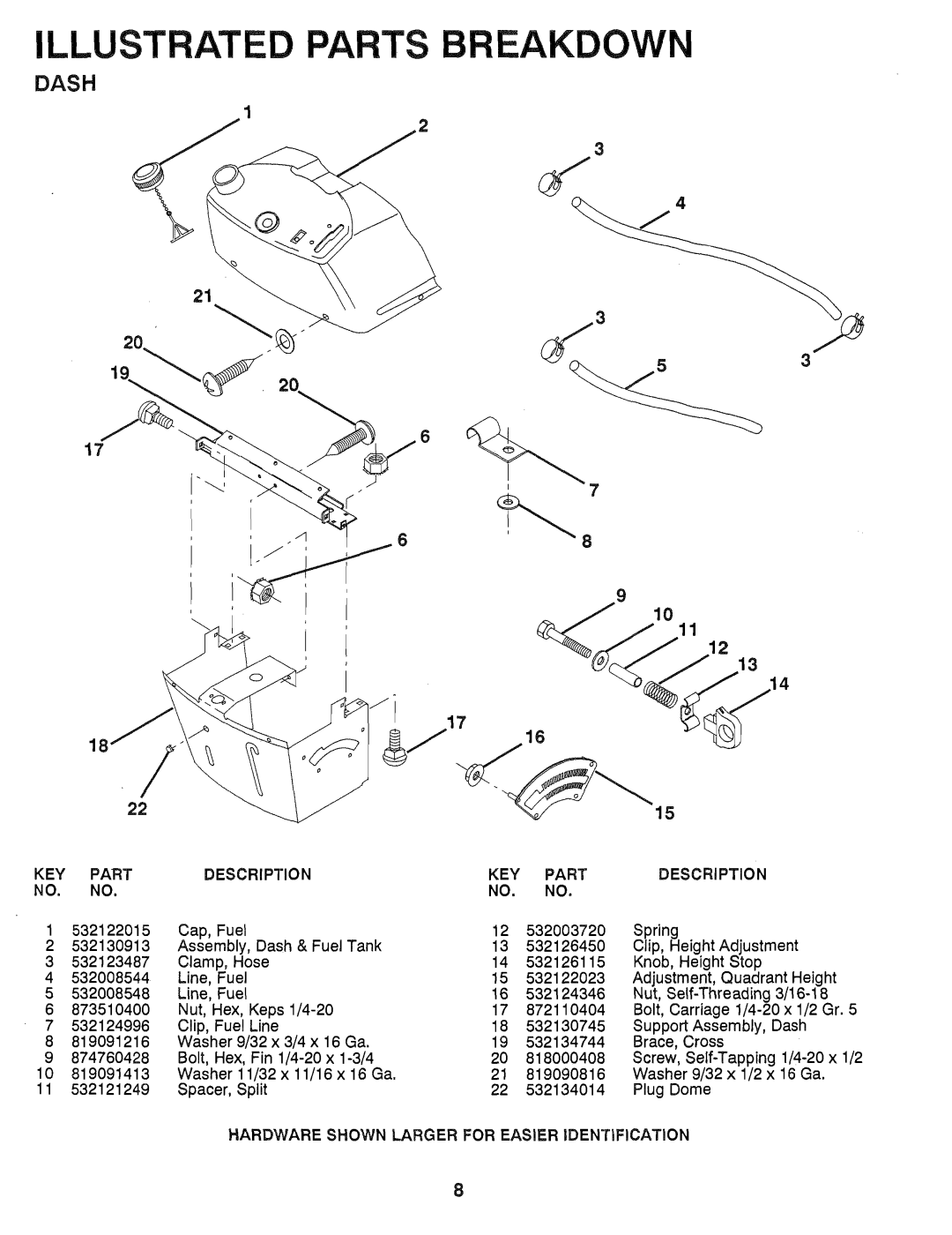 Poulan PP1136A manual 